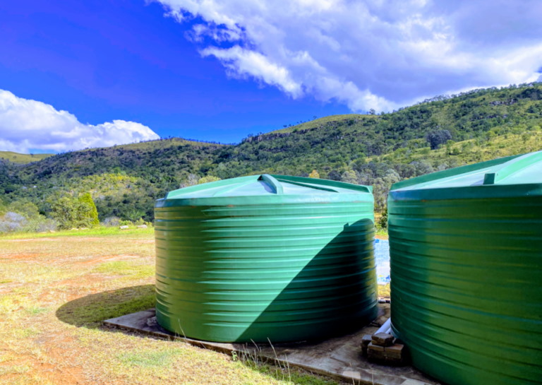 Water Tank in Backyard in Jimboomba